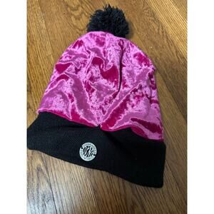 DKNY Velvet Beanie Y2K Girls